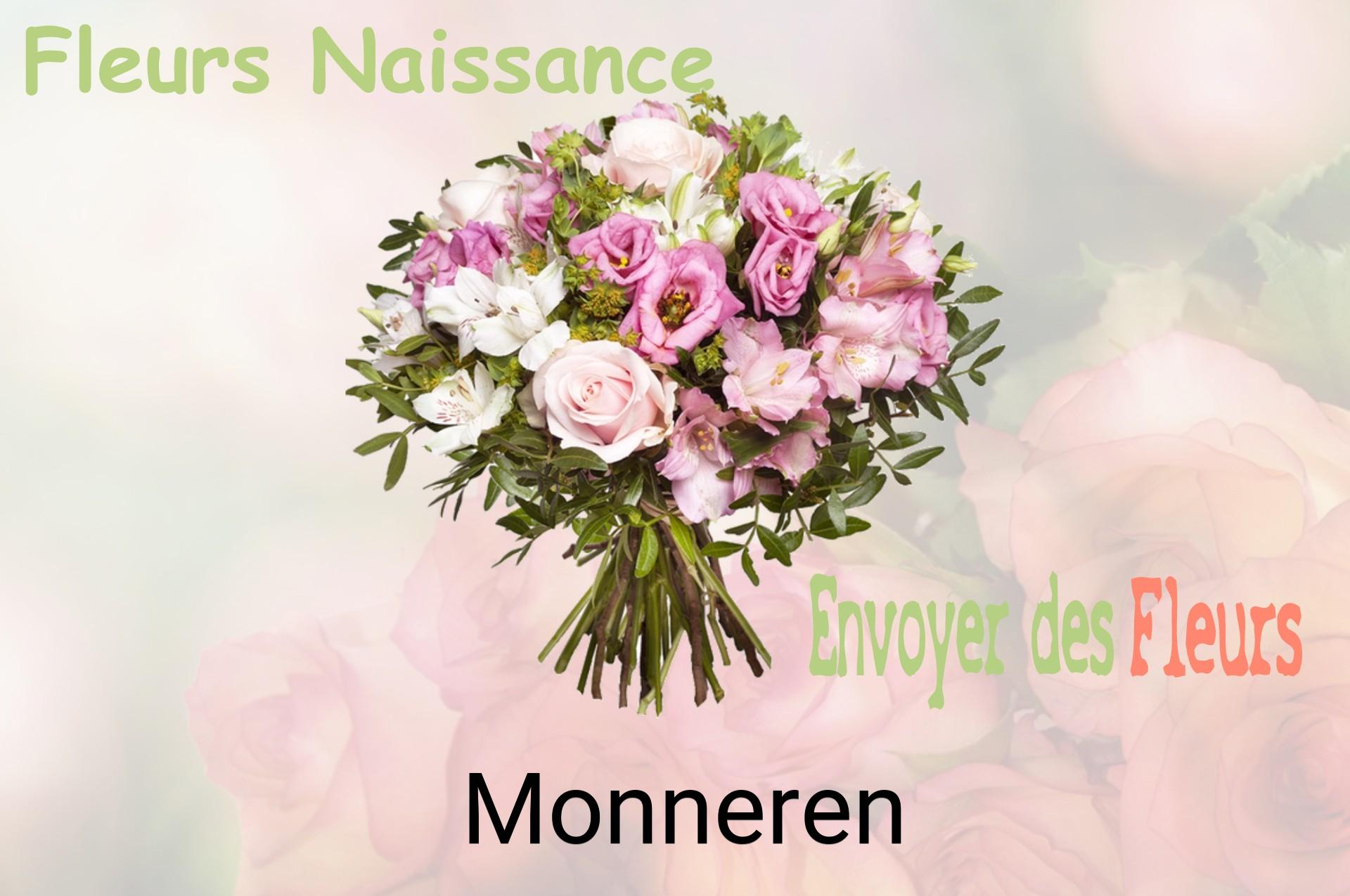 Bouquet de fleurs de naissance livré à Monneren