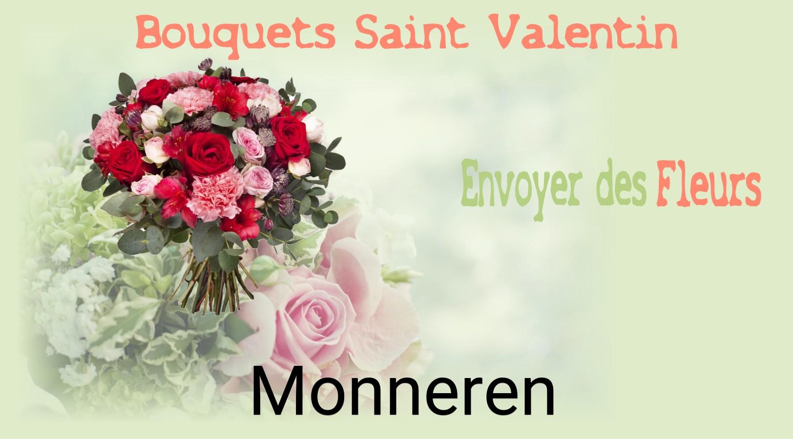 Roses de Saint-Valentin livrées à Monneren